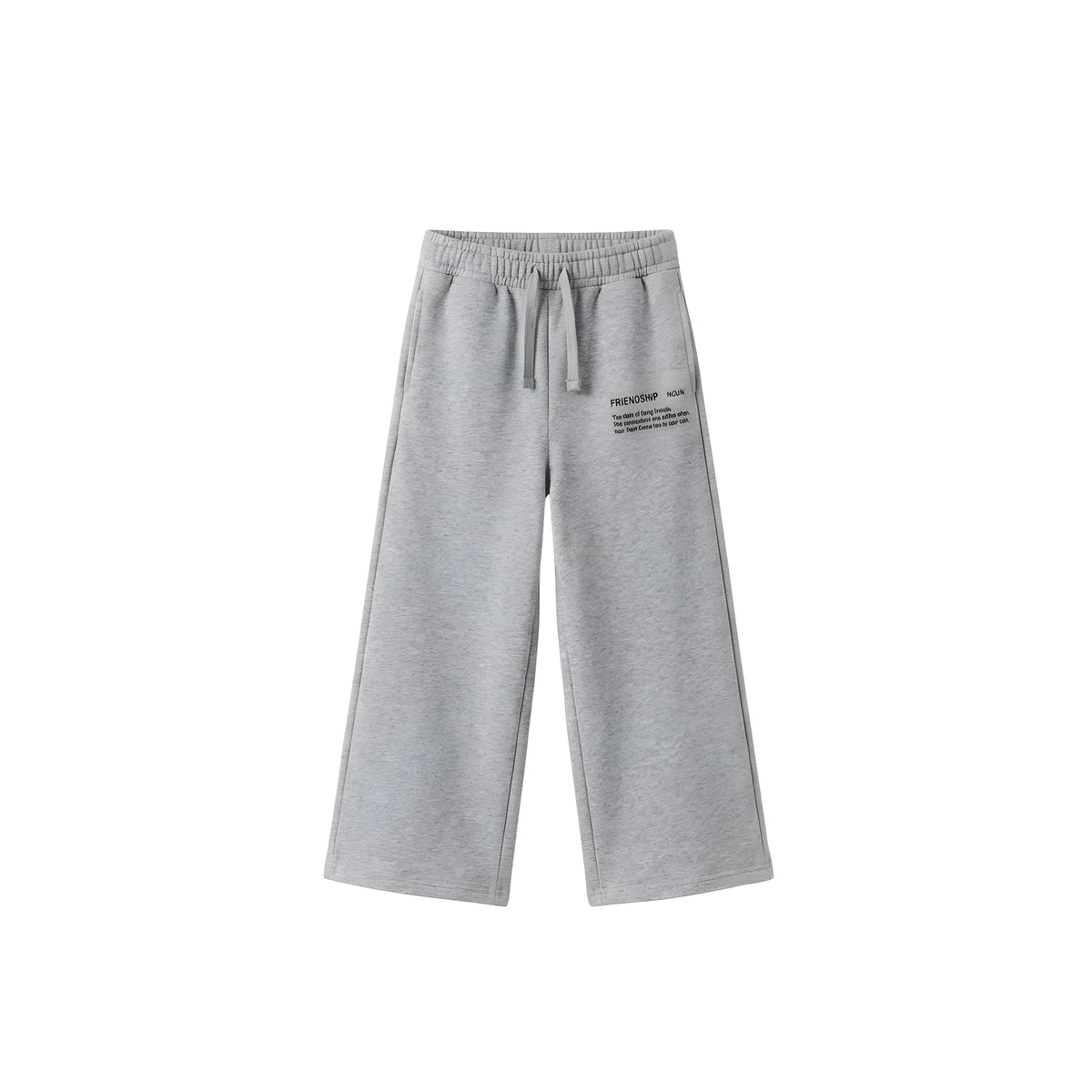 GREY FLEECE TROUSERS